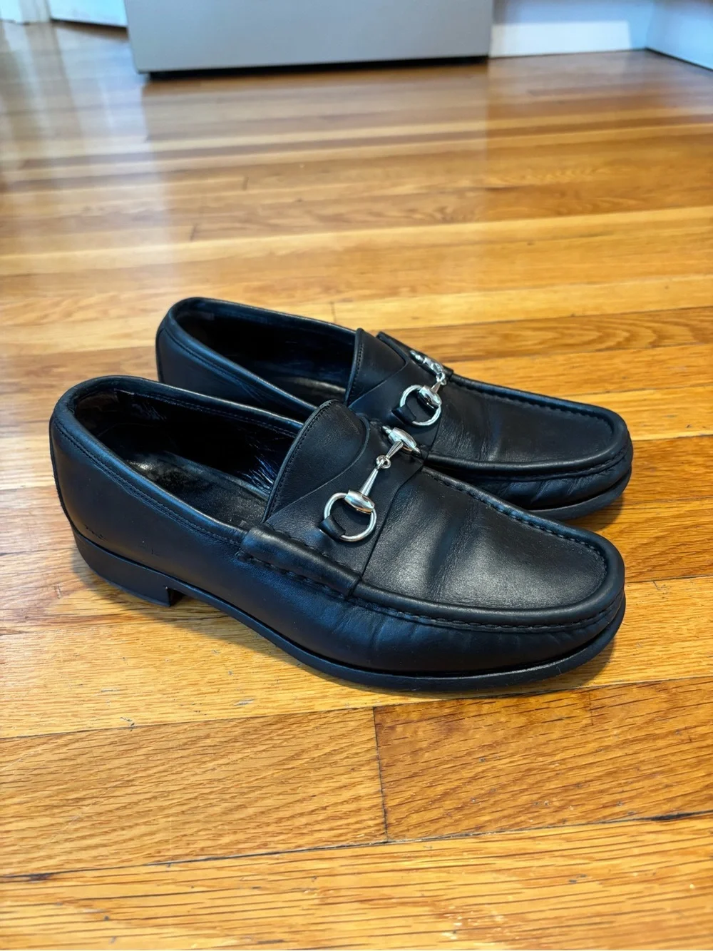 Gucci Horsebit Loafers vintage black